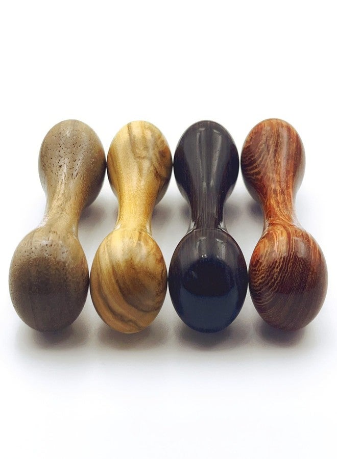 LXQQFUN Knucklebone Wooden Bone Toys, Portable EDC Desktop Fidget Toys, Leisure Finger Skill Toys Suitable for Many Scenes (Ebony) - Image 4